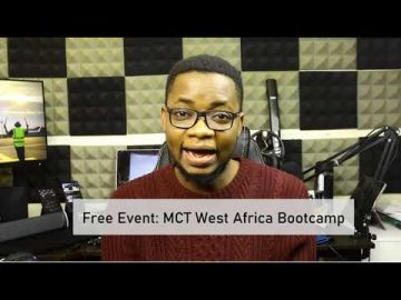 This is Dara Oladapo inviting to MCT West Africa Bootcamp 2021